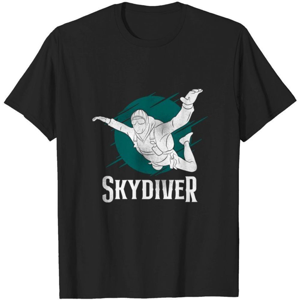 Skydiver Extreme Sport Adventure Graphic Gift Unisex T-Shirt